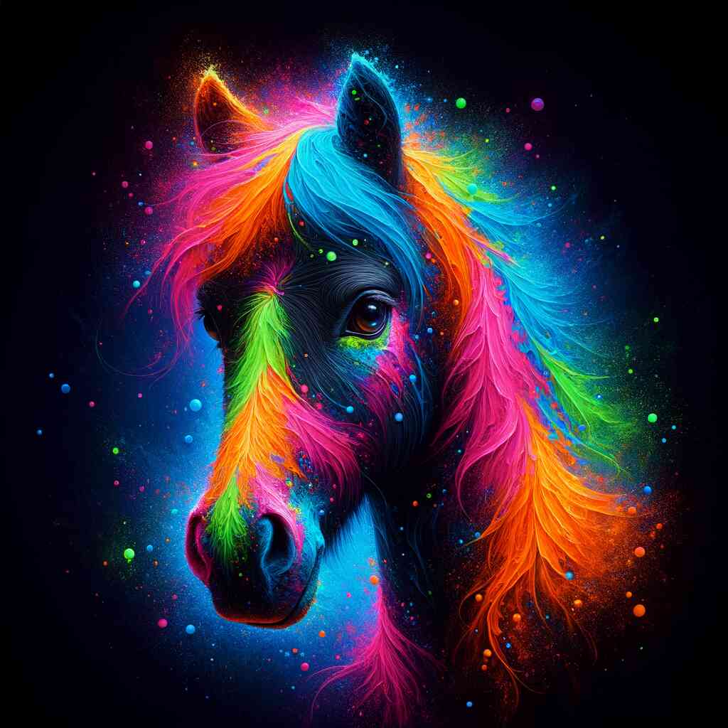 Diamond Painting - Kosmisches Farbspiel