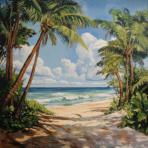 Diamond Painting - Sehnsucht nach Sonne