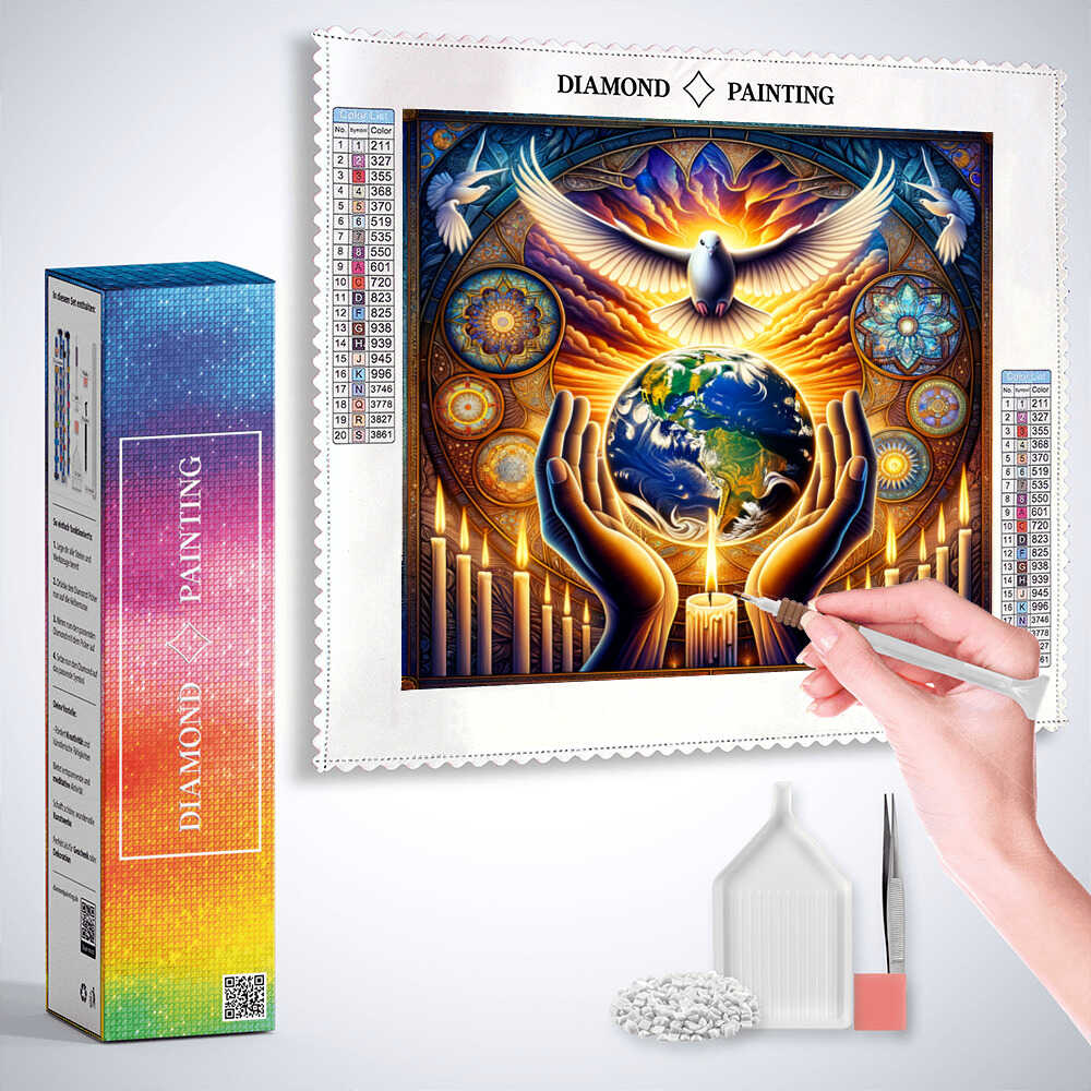 Diamond Painting - Religion des Kosmos