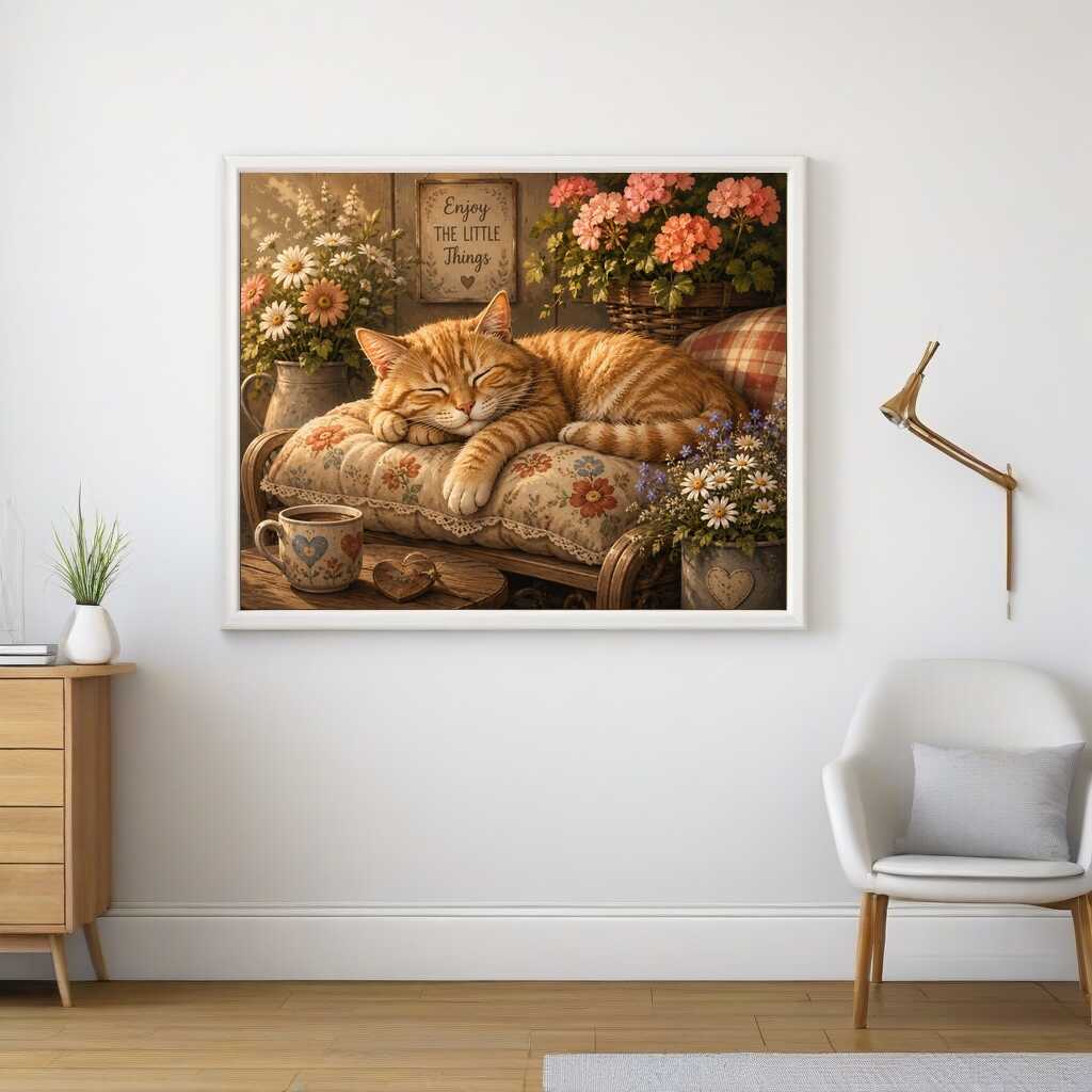 Diamond Painting - Harmonie der kleinen Dinge