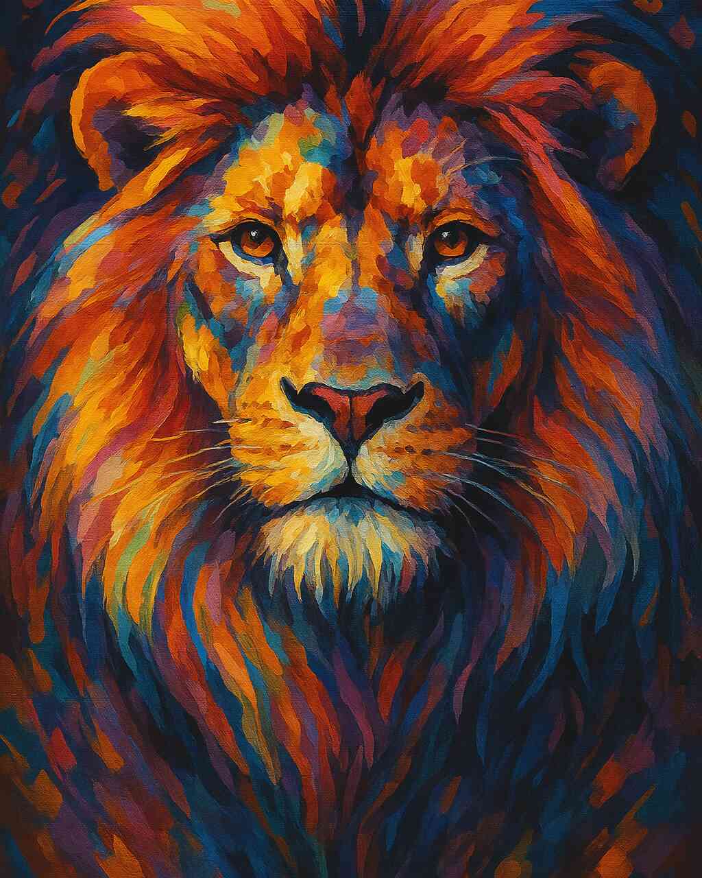 Diamond Painting - Feuer der Majestät
