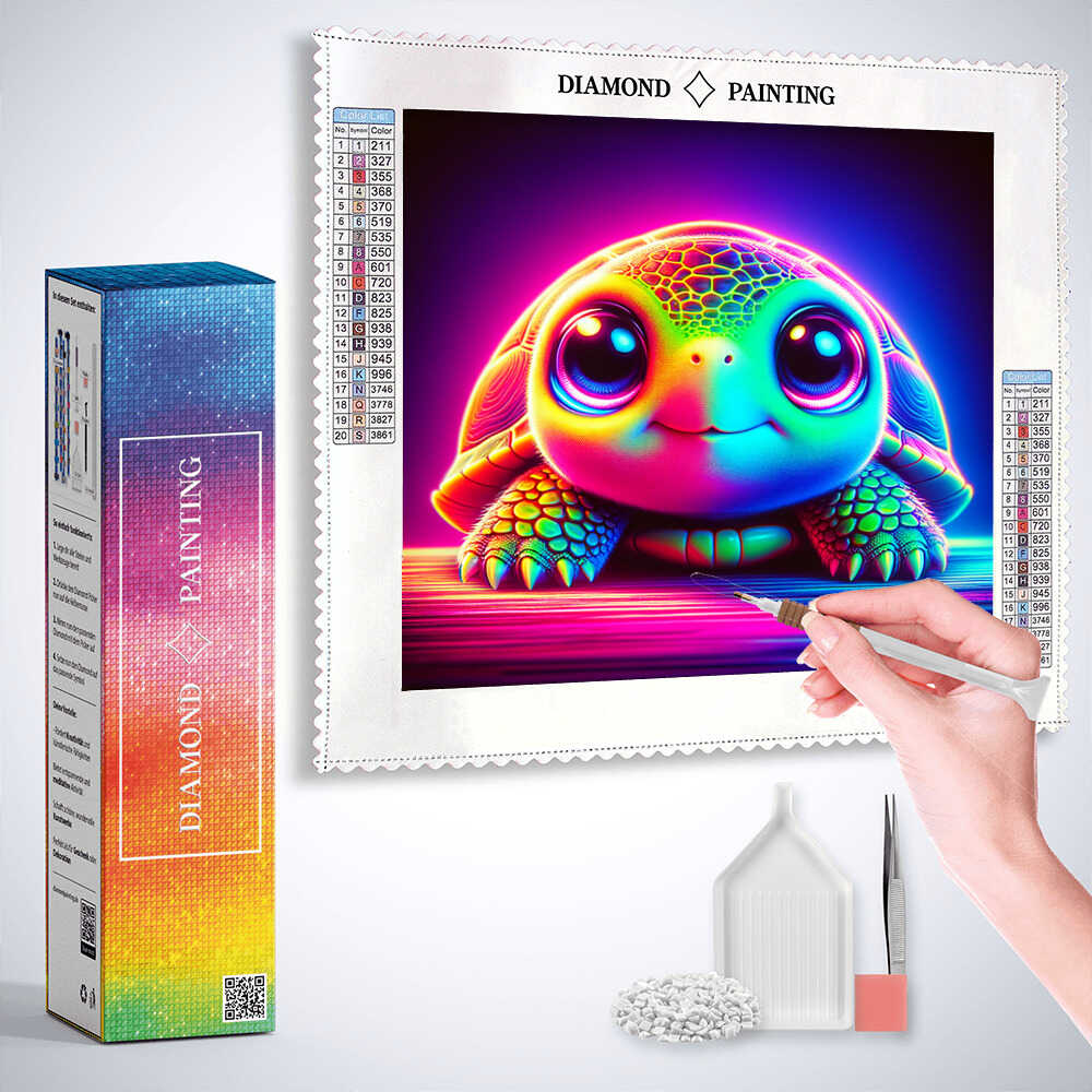 Diamond Painting - Neon-Träumerei