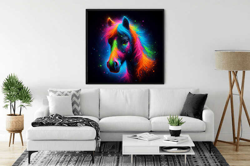 Diamond Painting - Kosmisches Farbspiel