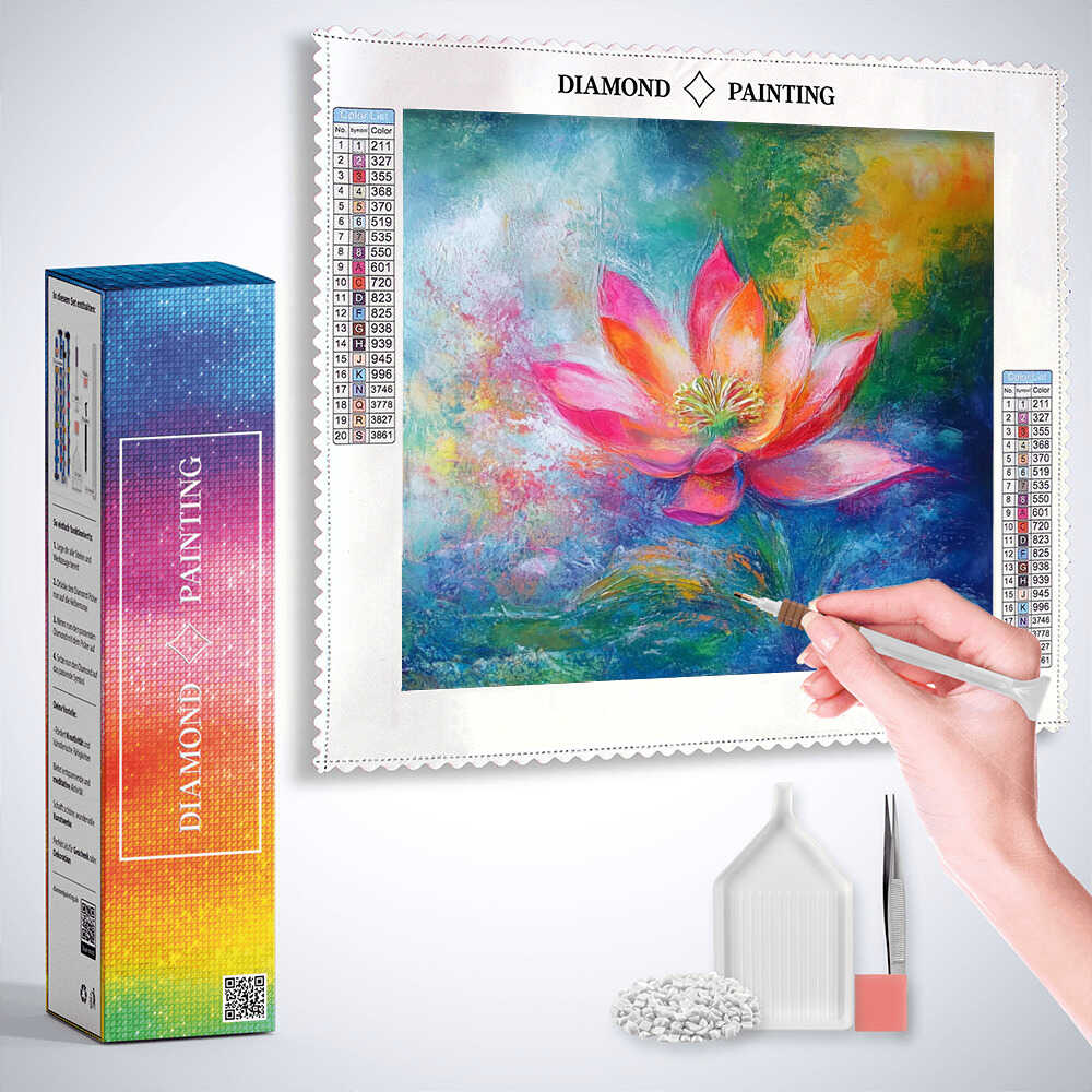 Diamond Painting - Blühende Harmonie