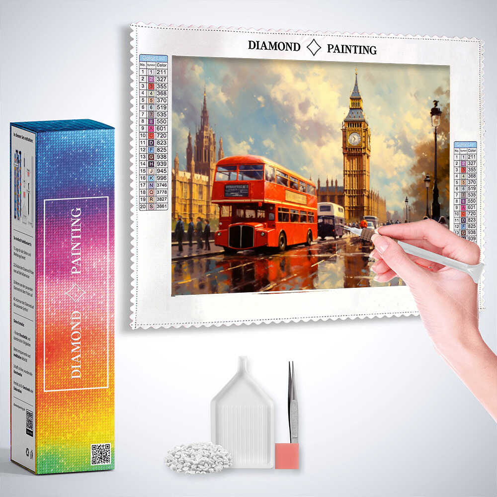 Diamond Painting - Zeitlose Reflexionen