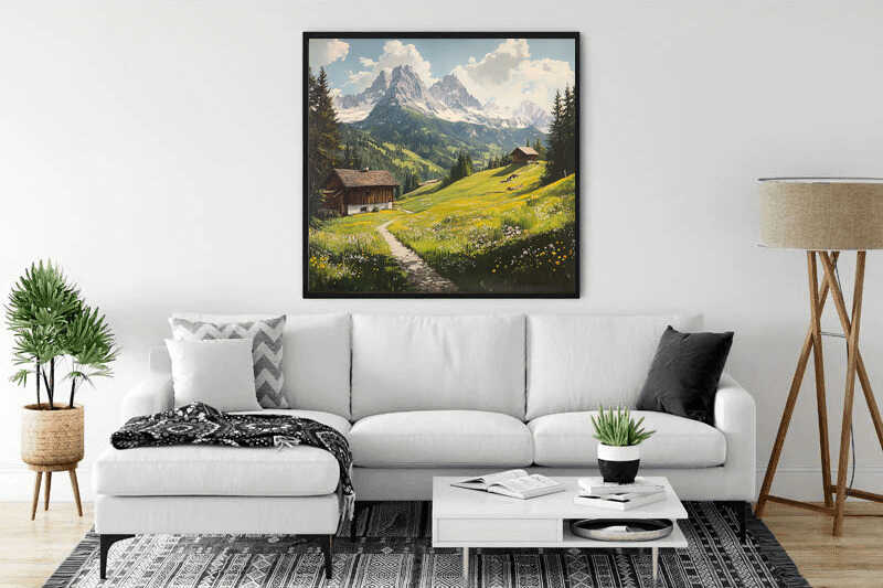 Diamond Painting - Der Weg in die Stille