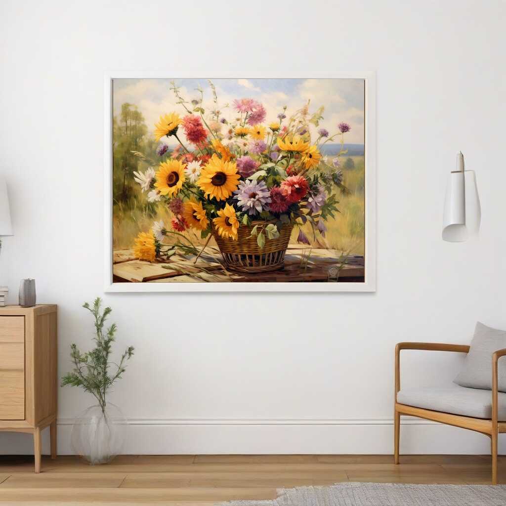 Diamond Painting - Sommertanz der Blumen