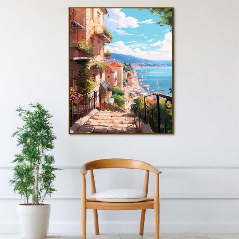 Diamond Painting - Mediterrane Sehnsucht