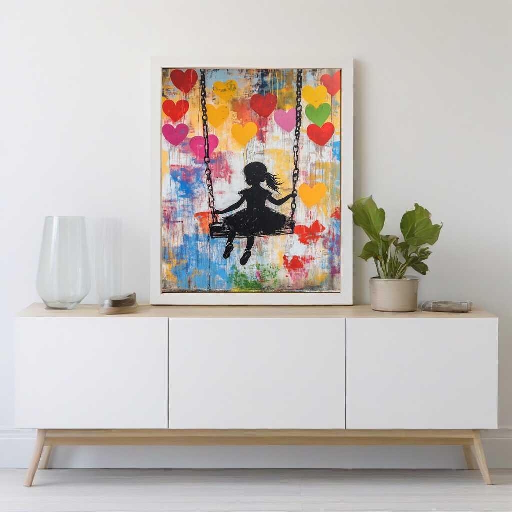 Diamond Painting - Herzensschaukel, Ein Spiel der Gefühle