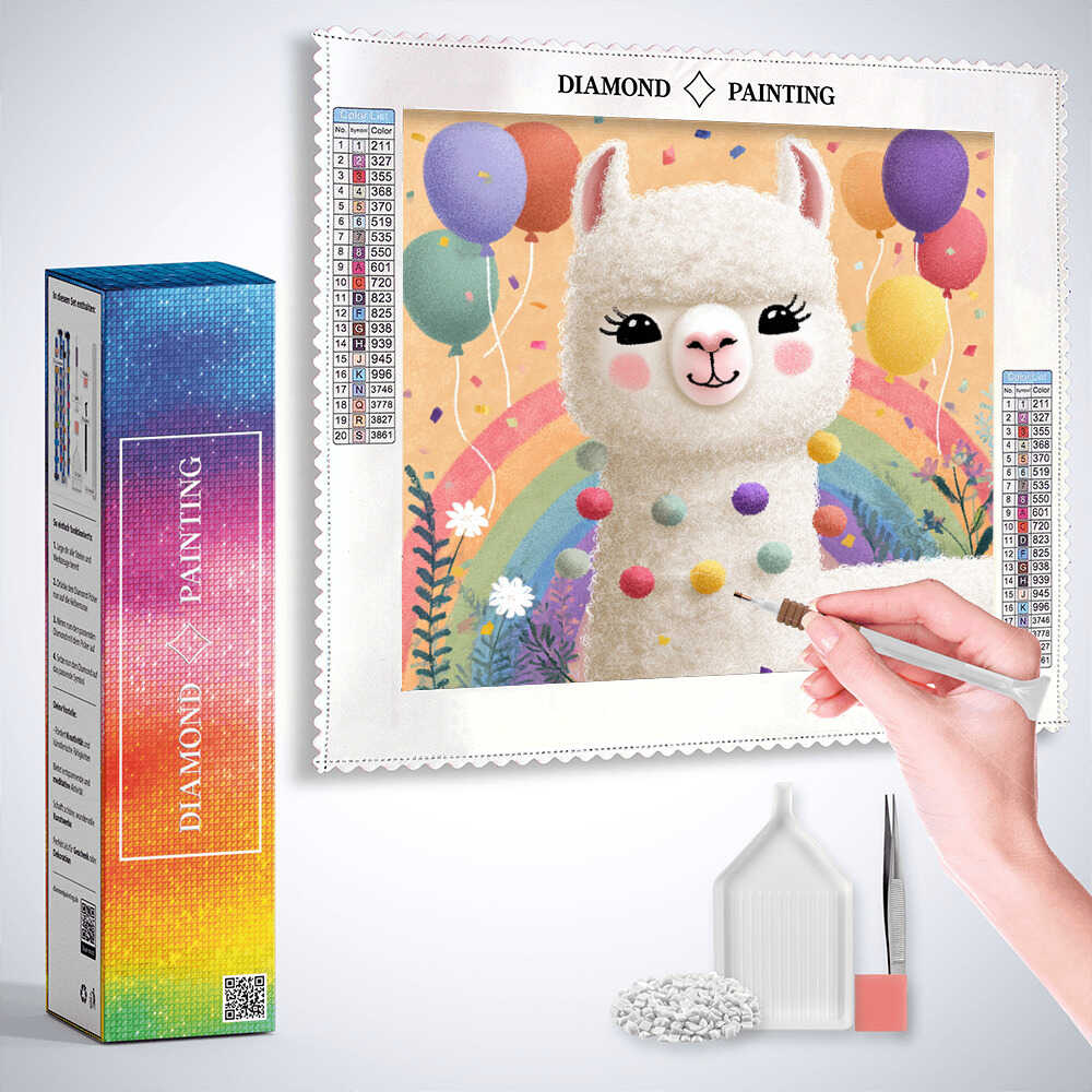 Diamond Painting - Regenbogenfreude