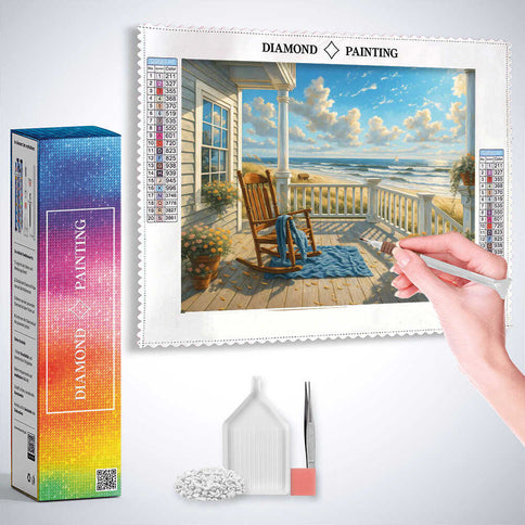 Diamond Painting - Sanftes Meeresflüstern
