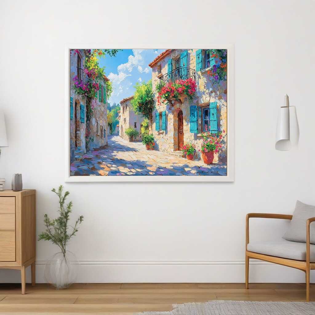Diamond Painting - Mediterranes Farbenspiel