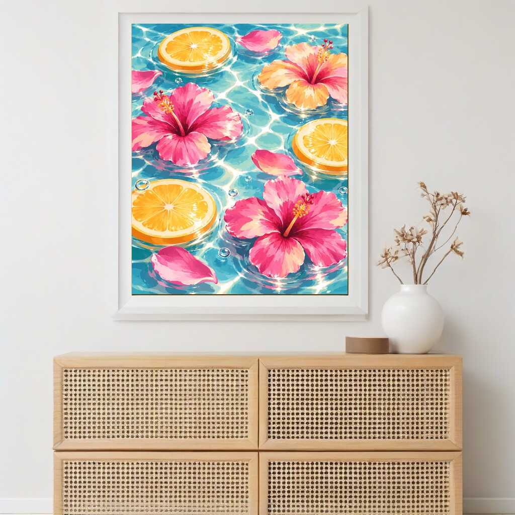 Diamond Painting - Sommerzauber auf Wasser