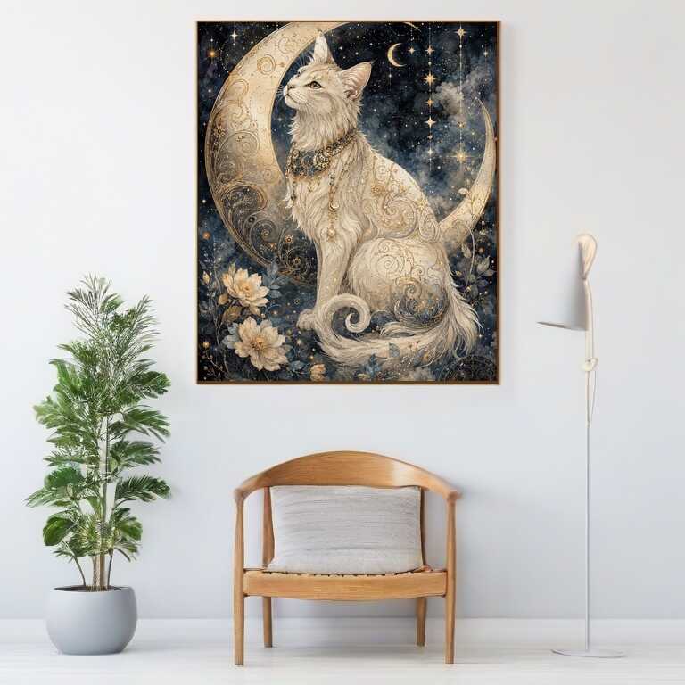 Diamond Painting - Nachtglanz der Fantasie