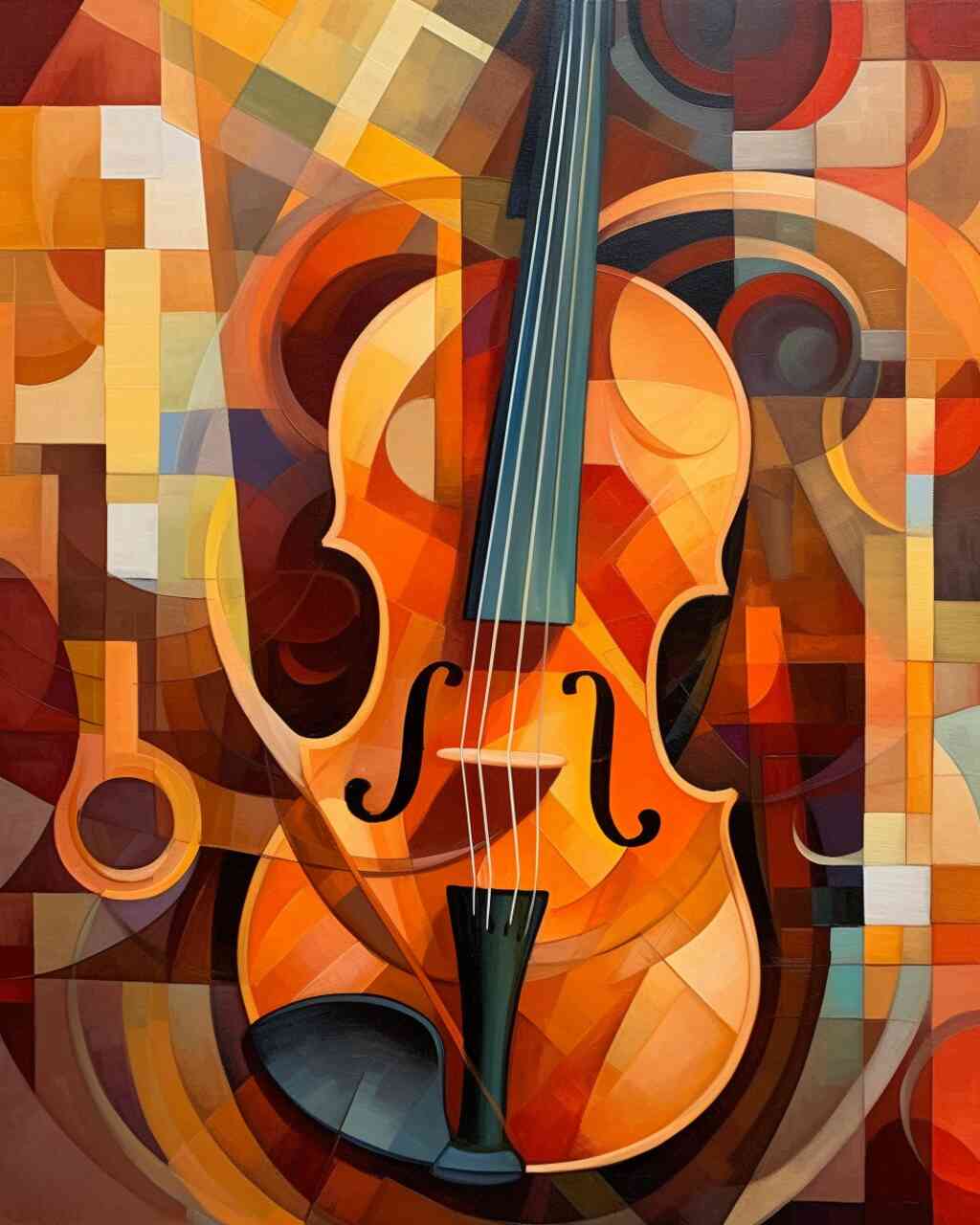 Diamond Painting - Sinfonie der Formen