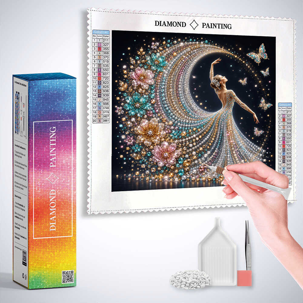 Diamond Painting - Glanzvolle Mitternachtsträume