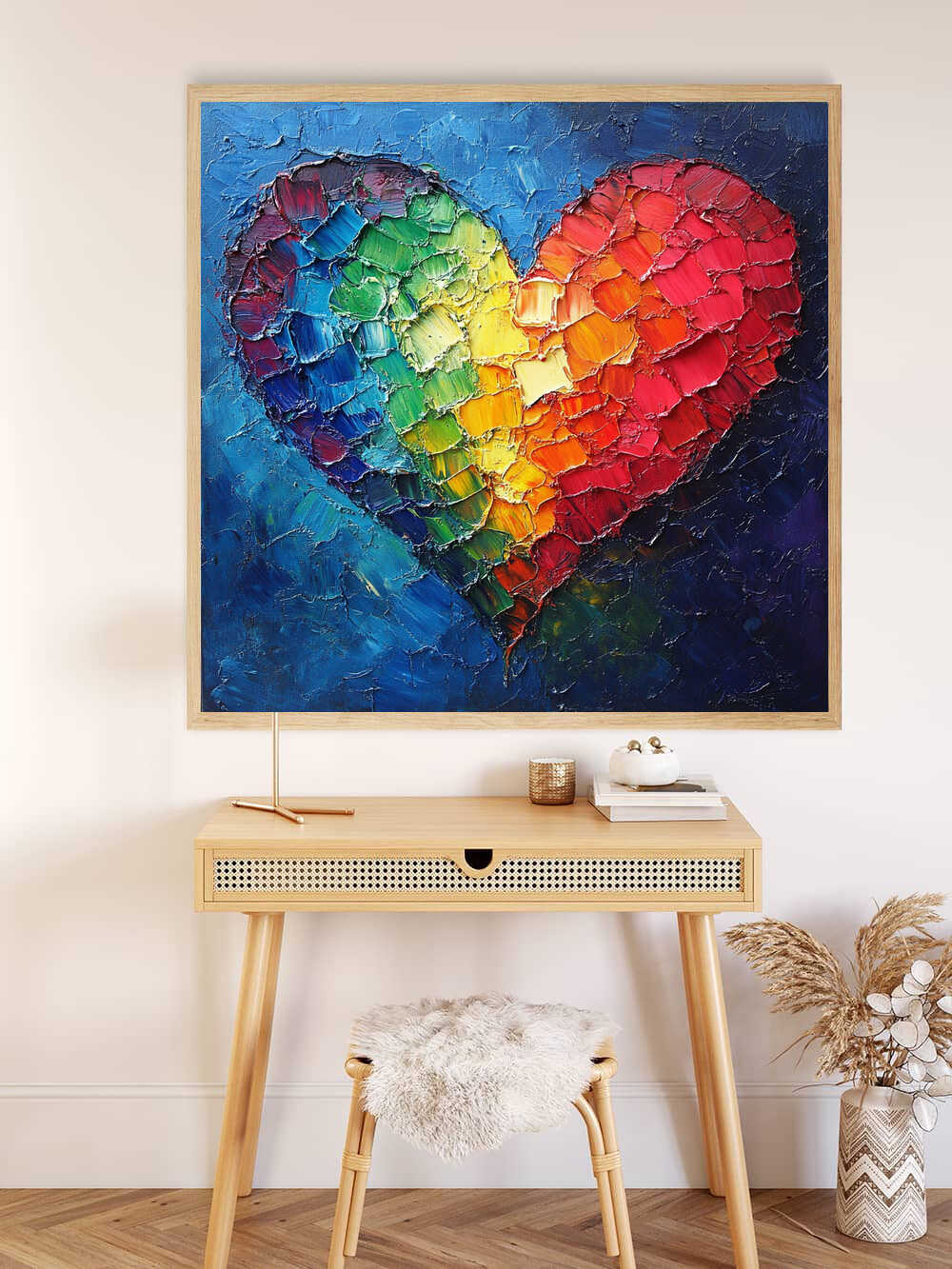 Diamond Painting - Farben des Herzens