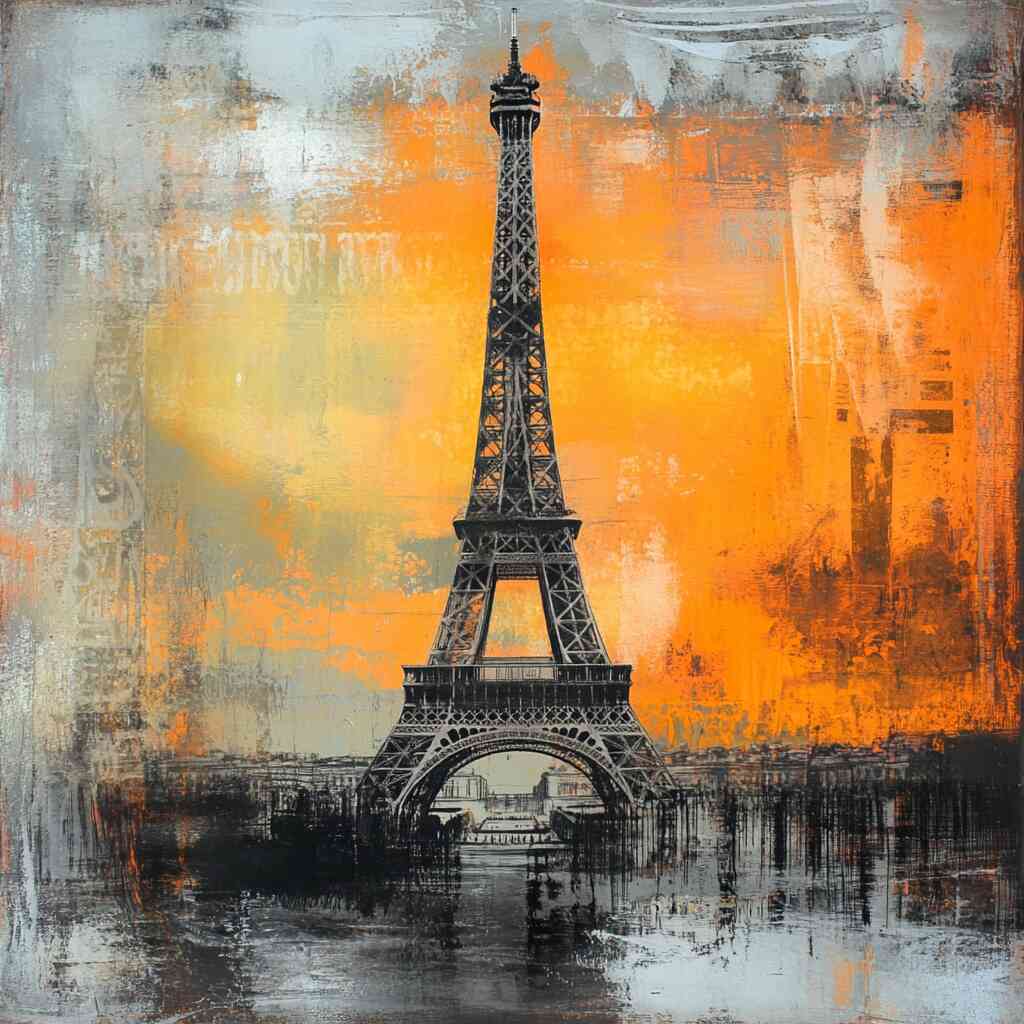 Diamond Painting - Pariser Flammen