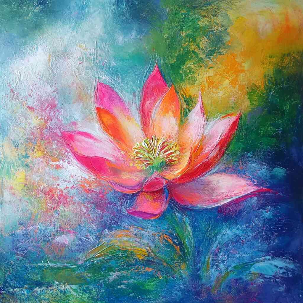 Diamond Painting - Blühende Harmonie