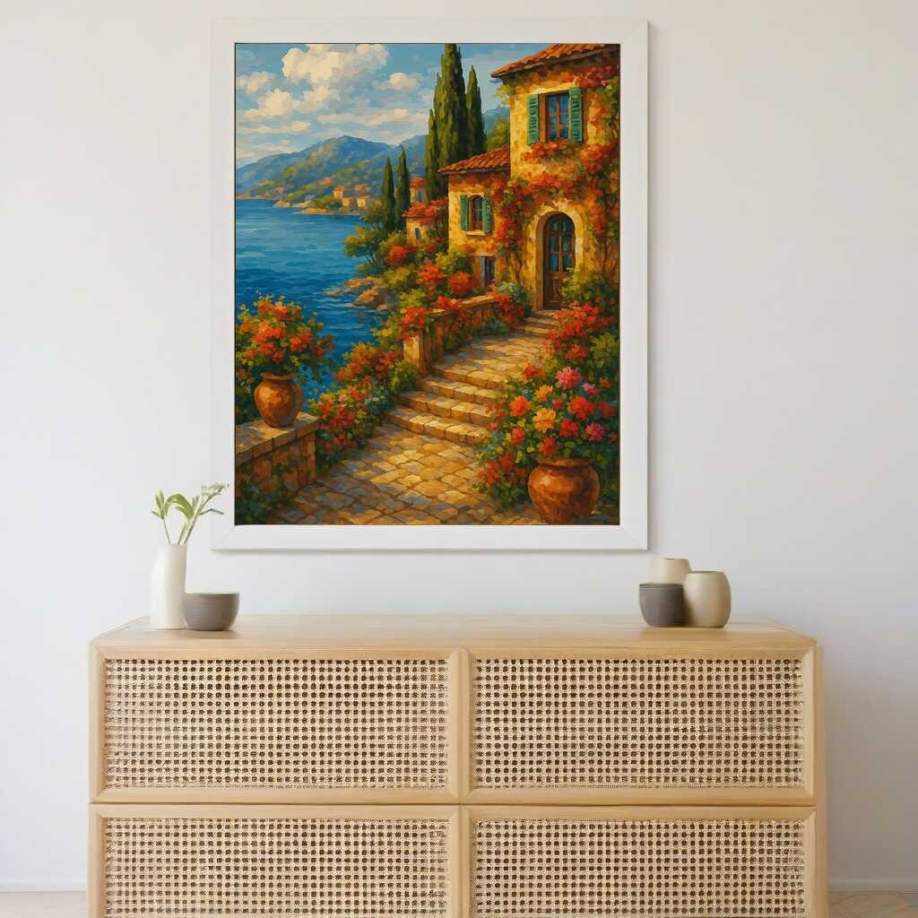 Diamond Painting - Sommerträume am Mittelmeer