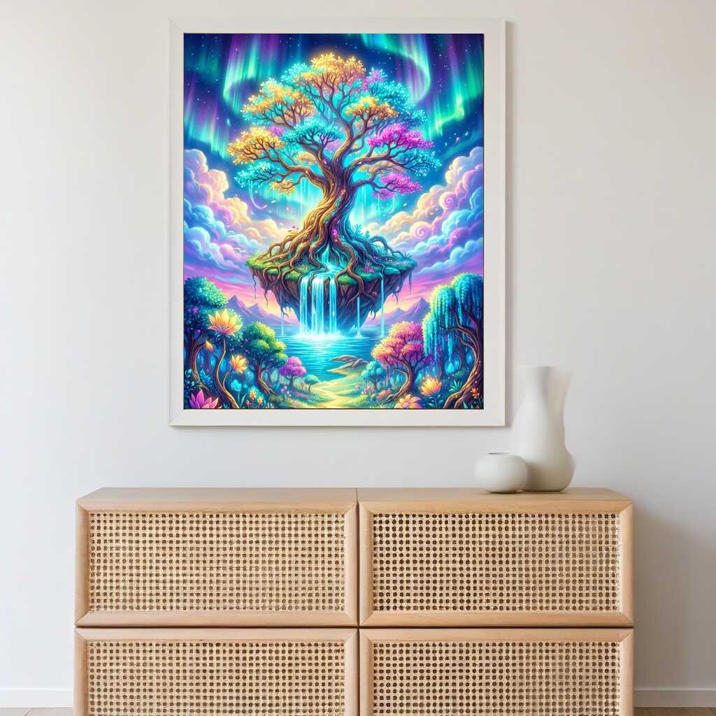 Diamond Painting - Aurora des Lebens