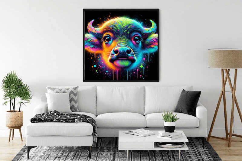 Diamond Painting - Kosmisches Farbspiel