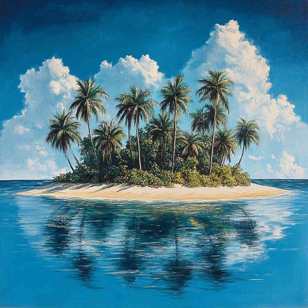 Diamond Painting - Oase der Stille