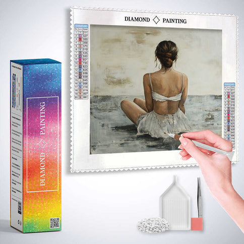 Diamond Painting - Einsamkeit der Stille