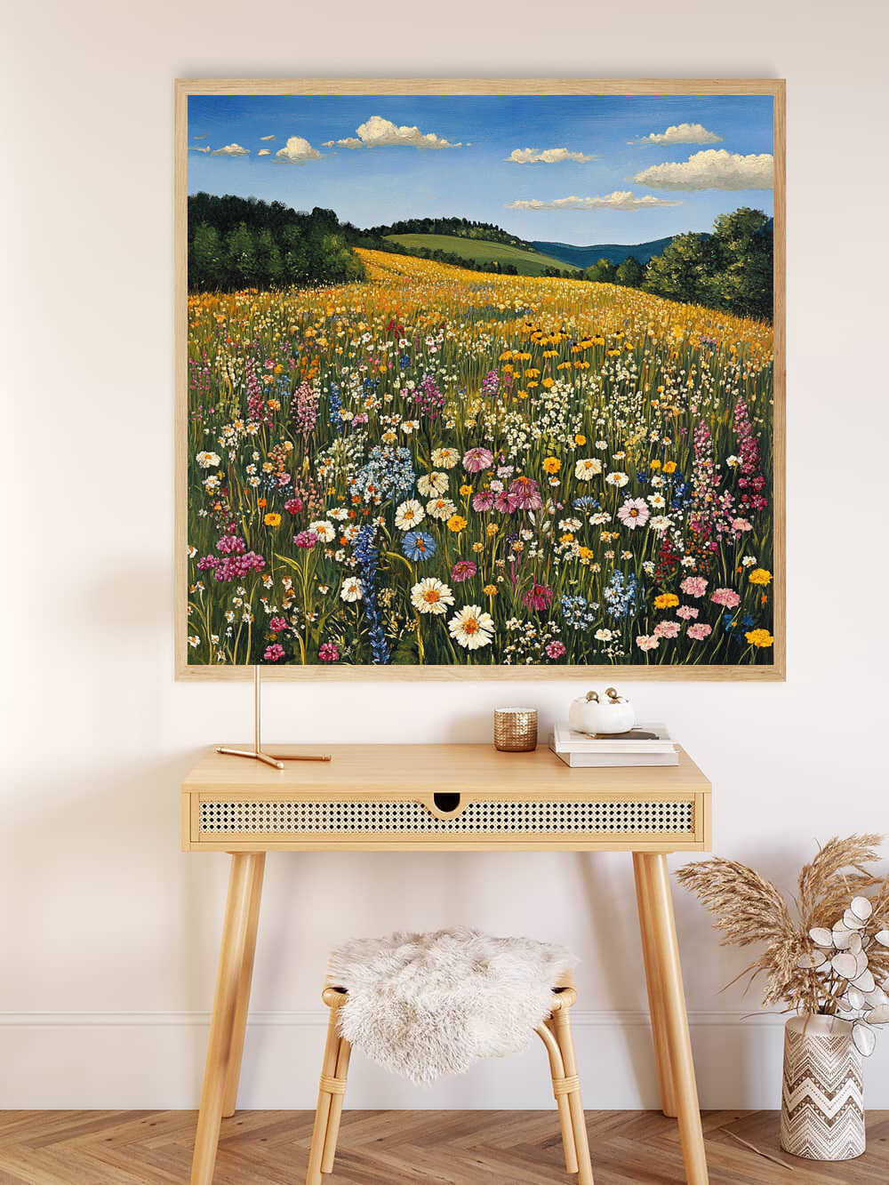 Diamond Painting - Blütenrausch der Freiheit