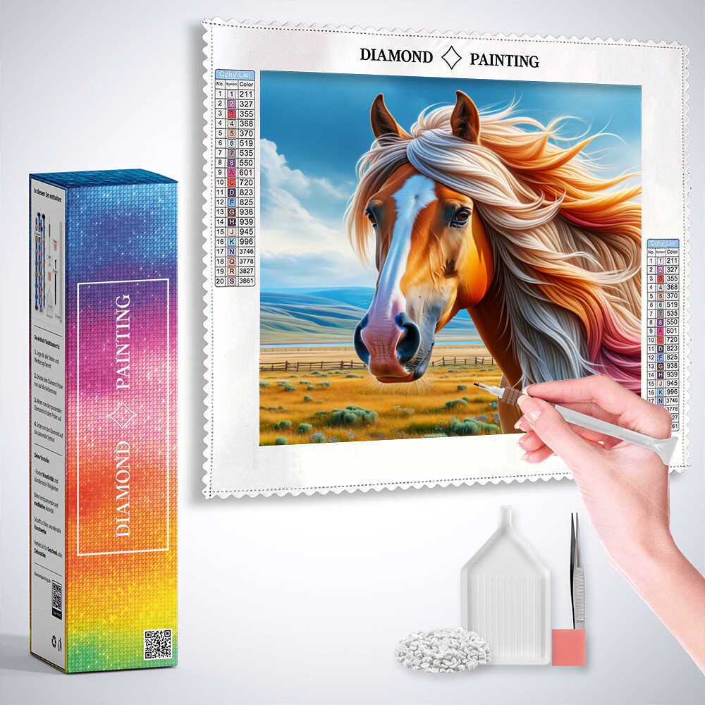 Diamond Painting - Flüstern des Windes