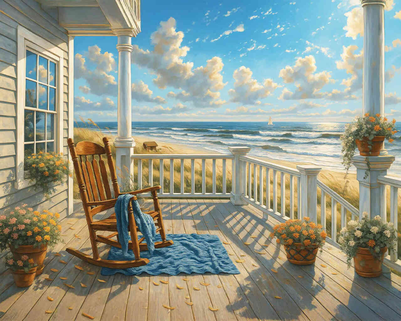 Diamond Painting - Sanftes Meeresflüstern