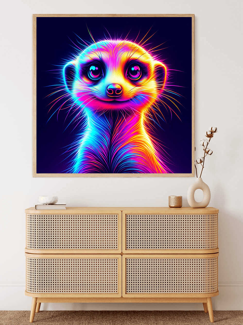 Diamond Painting - Farbenfrohes Leuchten
