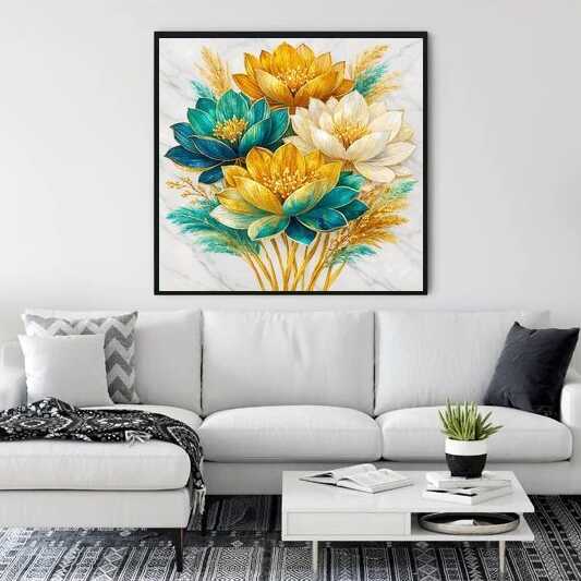 Diamond Painting - Goldene Harmonie