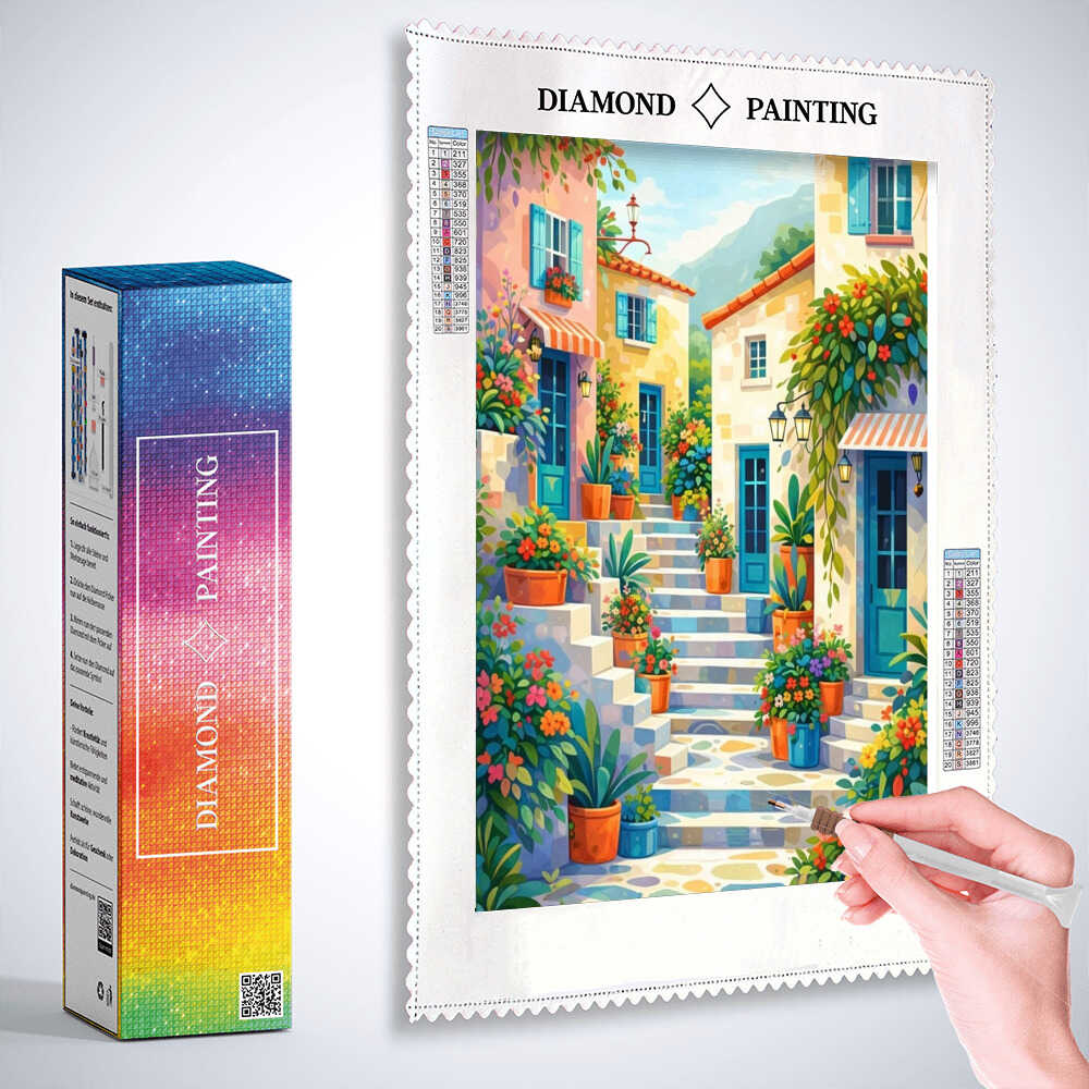 Diamond Painting - Sonnengeküsste Idylle