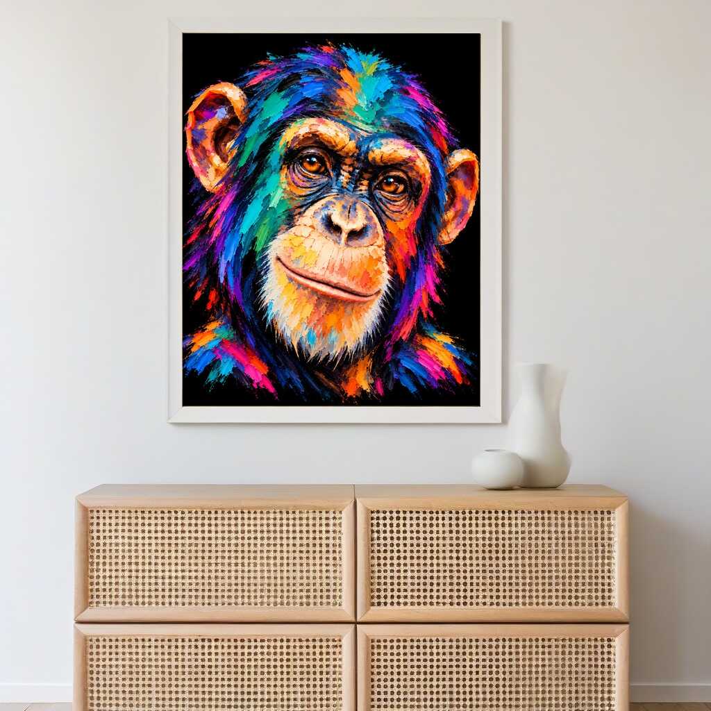 Diamond Painting - Farbenfrohe Weisheit