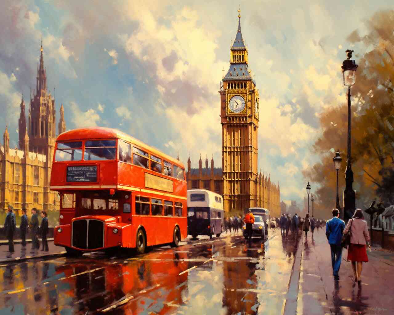 Diamond Painting - Zeitlose Reflexionen
