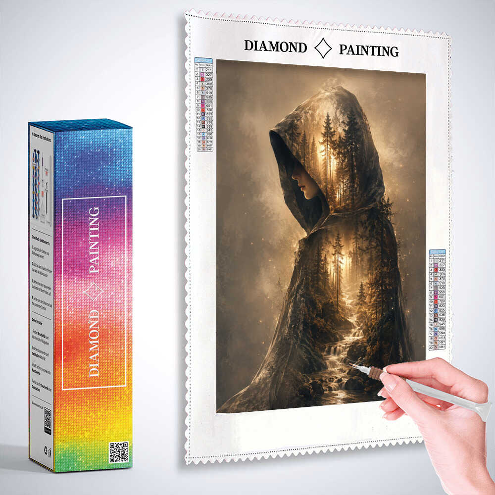 Diamond Painting - Die Wächterin des Waldes
