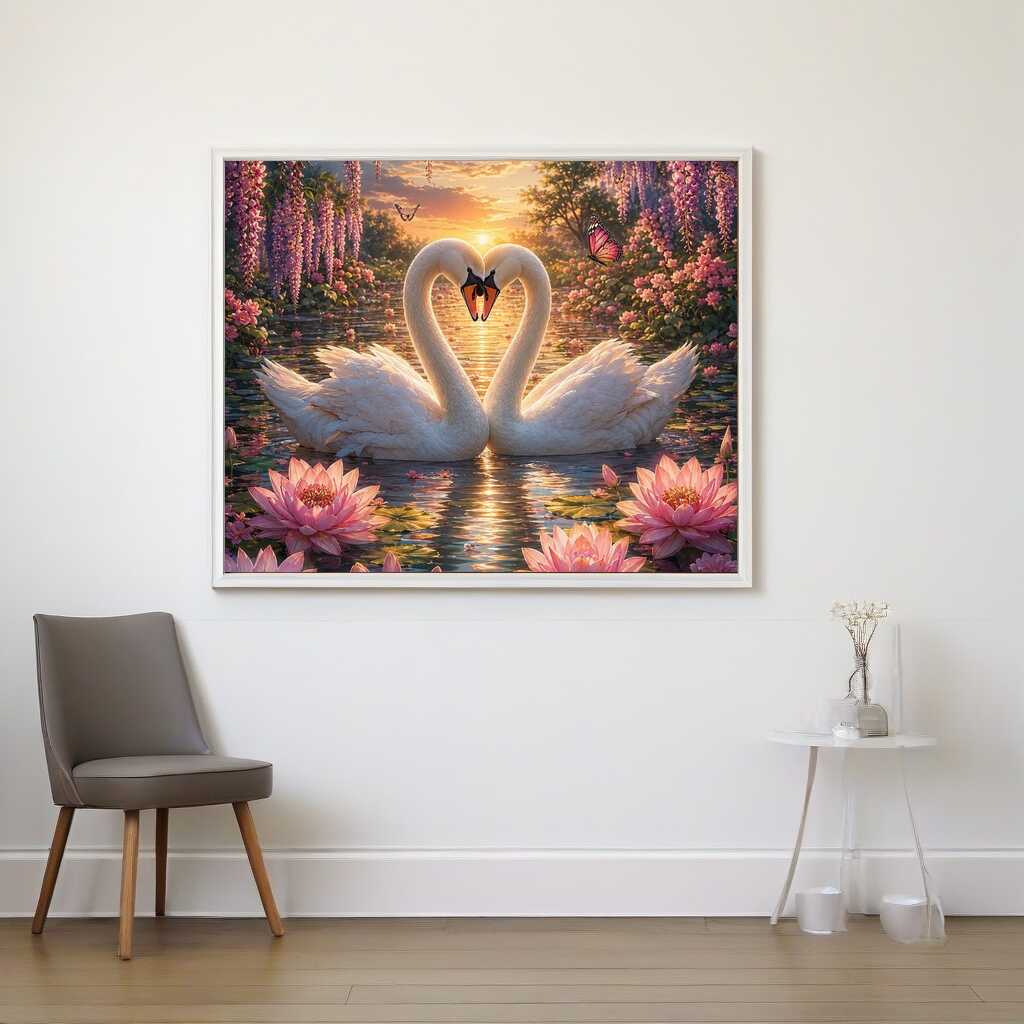 Diamond Painting - Herz der Dämmerung