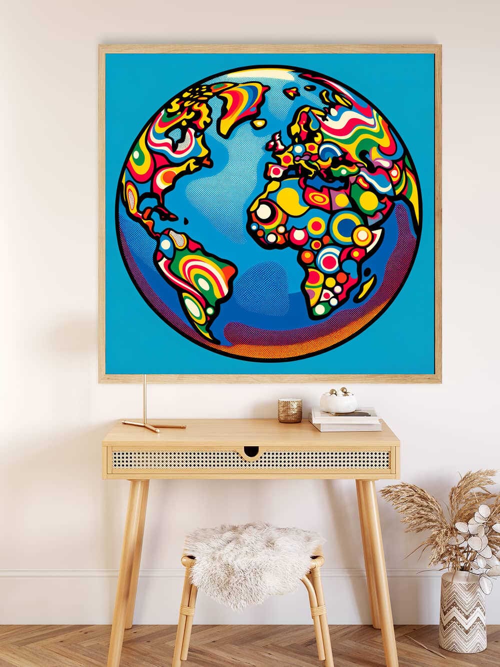 Diamond Painting - Farbenfroher Kosmos