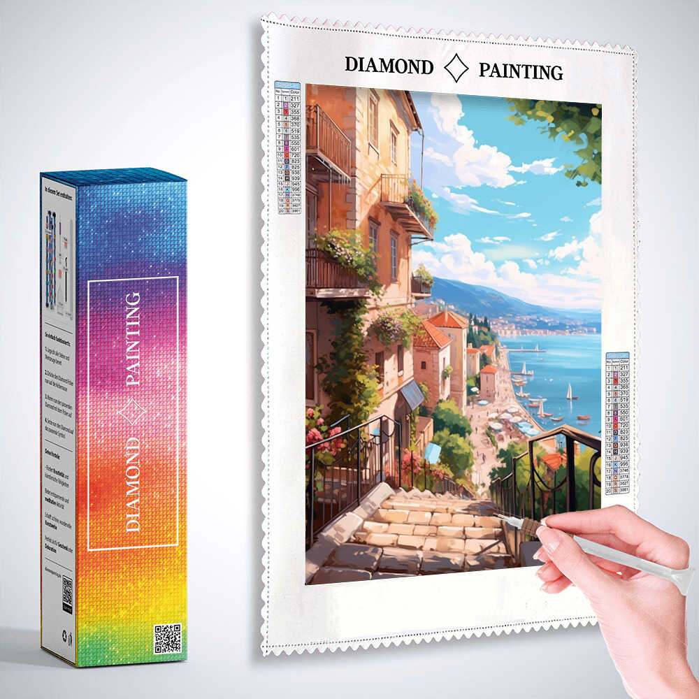 Diamond Painting - Mediterrane Sehnsucht