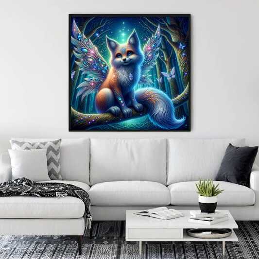 Diamond Painting - Zauberwald Begegnung