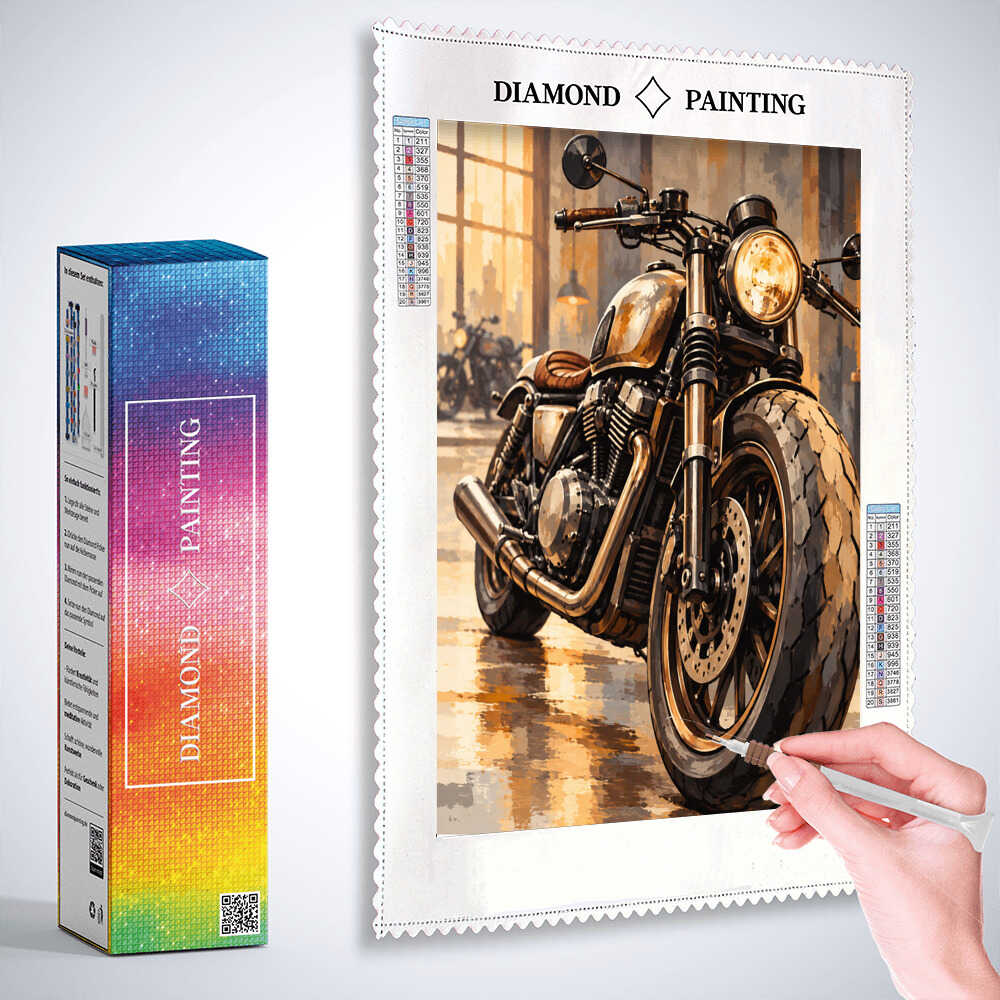 Diamond Painting - Freiheit auf Rädern