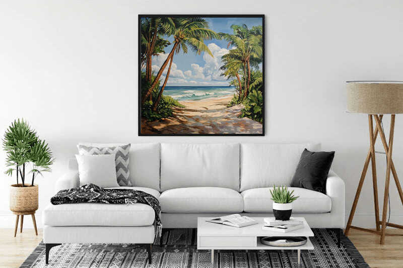 Diamond Painting - Sehnsucht nach Sonne