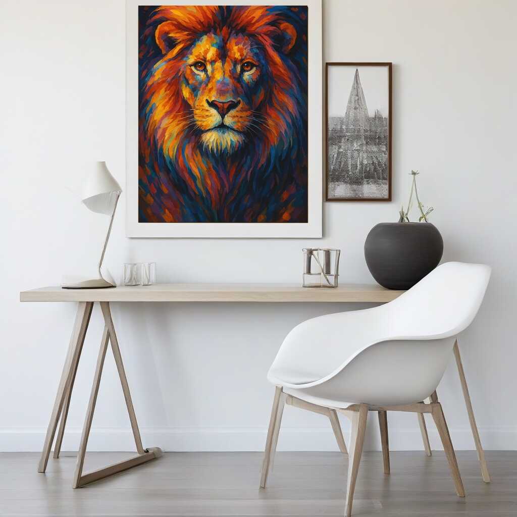 Diamond Painting - Feuer der Majestät