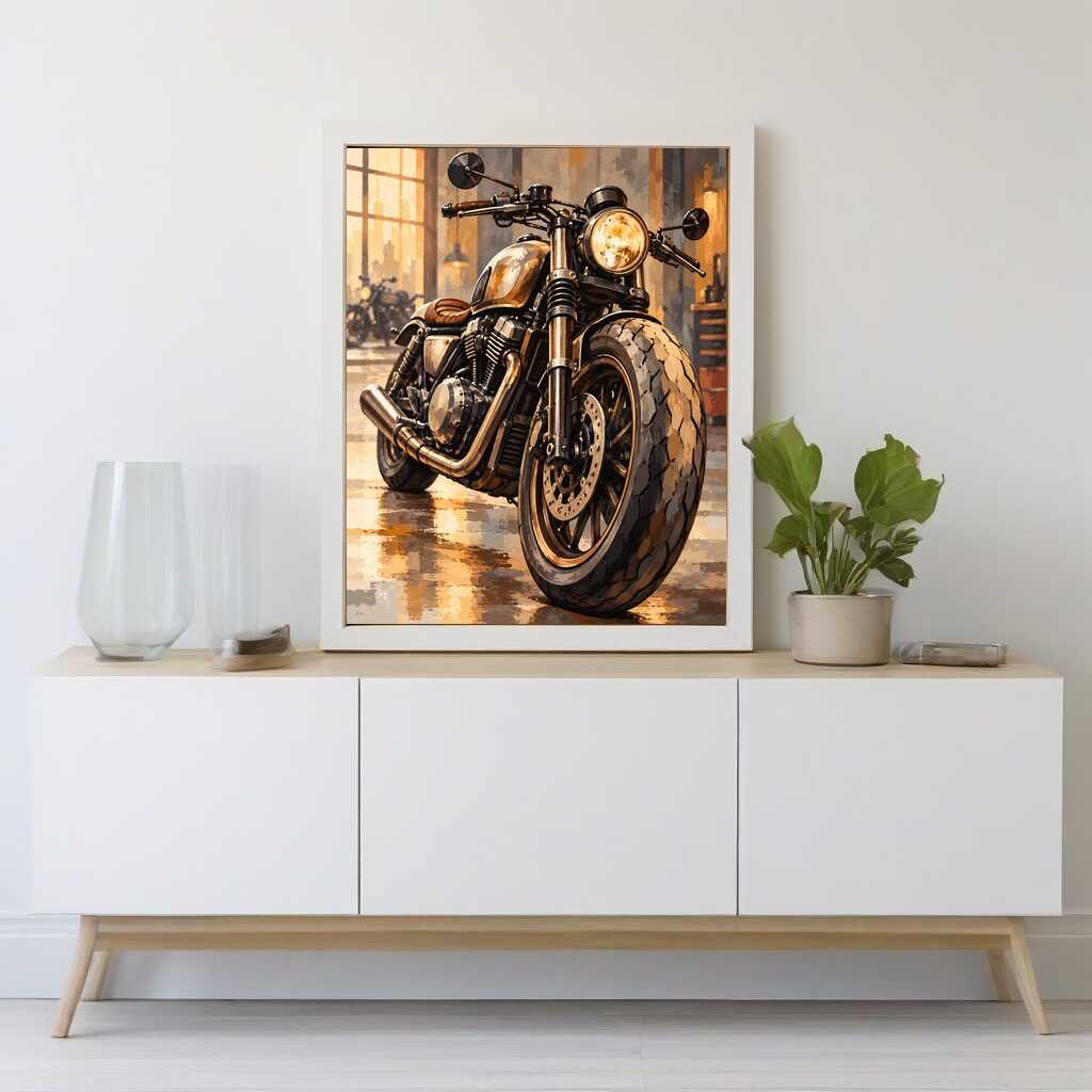 Diamond Painting - Freiheit auf Rädern