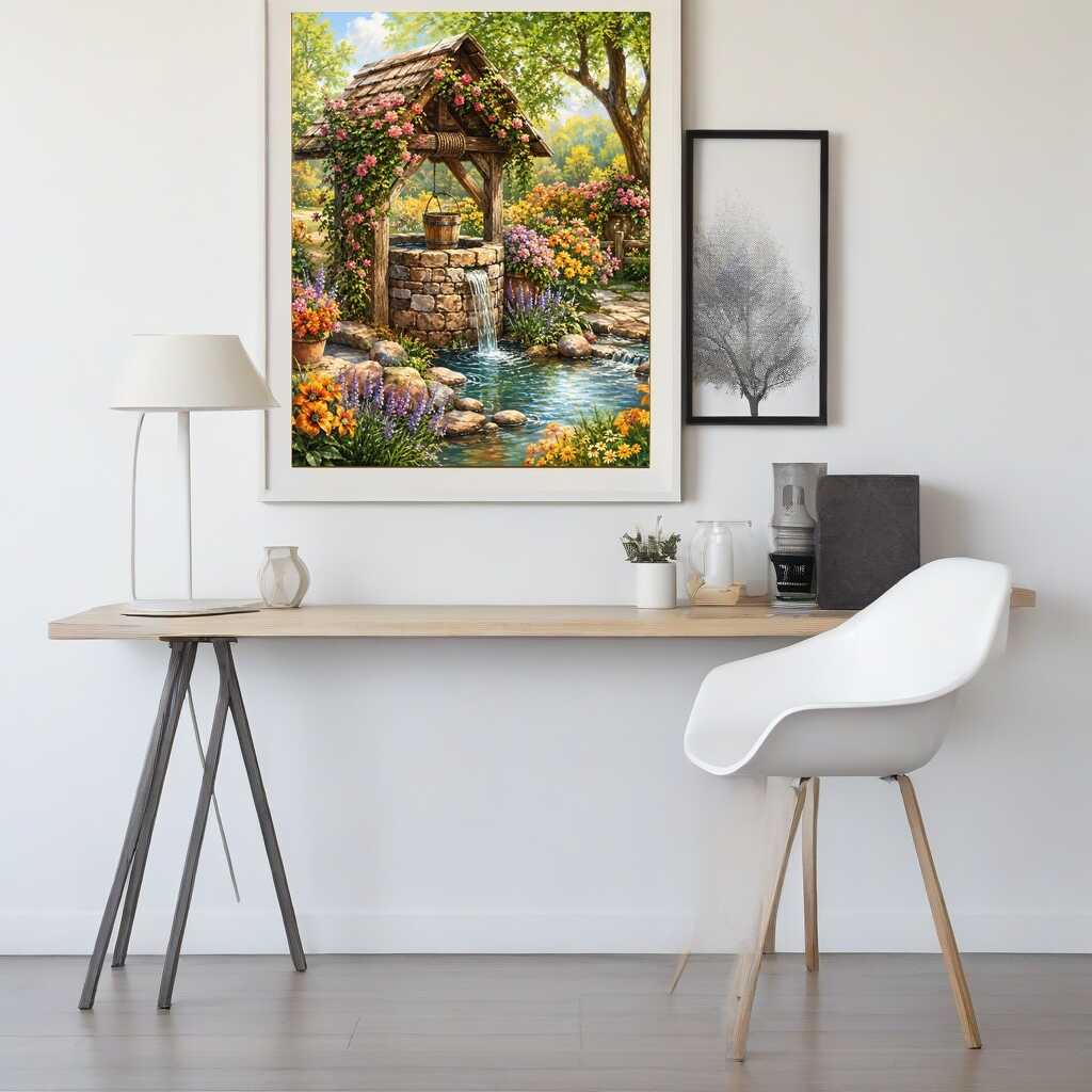 Diamond Painting - Der Zauberhafte Brunnen