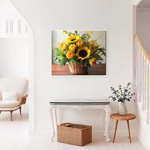 Diamond Painting - Sonnentanz im Korb