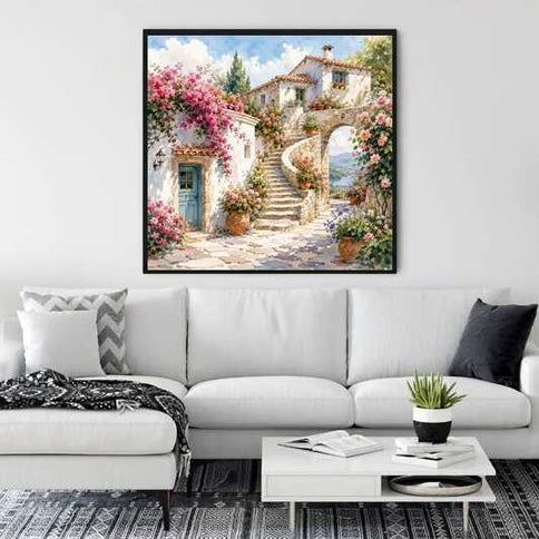 Diamond Painting - Mediterrane Blütenträume