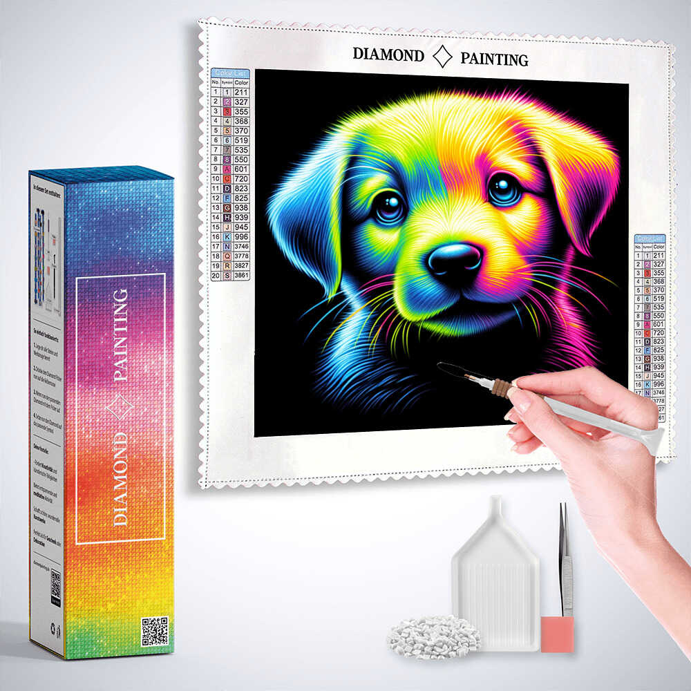 Diamond Painting - Farbenfrohes Erwachen