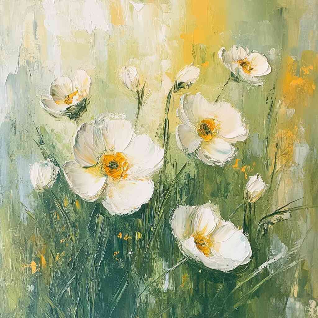 Diamond Painting - Blütenpoesie im Sonnenlicht